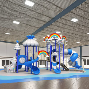 Verträumte kleine Doktor rutsche für Gartenschule Residential Public Airport Plastic Amusement Park Rutsche für pädagogische Zwecke - Product Image 4