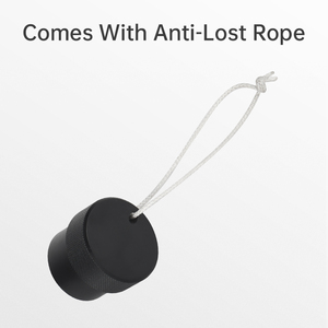 Anodized Aluminum G5/8 Thread Cap With Anti-Lost Cord For Scuba DIN Regulator Diving DIN Port Thread Protection Cap - Product Image 5
