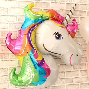 Ballons en aluminium uniques en forme de visage d'animal, ensemble de ballons décoratifs pour anniversaire, fournisseur - Product Image 5