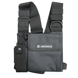 Sac de poitrine pour talkie-walkie Motorola HLN6602A, entièrement réglable, pour <span class=keywords><strong>communication</strong></span> professionnelle et commerciale - Product Image 1
