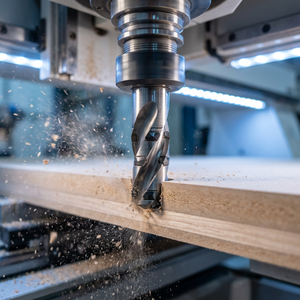 Fresa CNC de diamante PCD para ensamblaje y ranurado de MDF y tableros de partículas, cortador de fresado de alta precisión para fábricas de muebles - Product Image 1