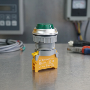 ไฟแสดงสถานะแบบกลม AP ขนาด 22 มม. 25 มม. พร้อมหลอด LED/ไส้หลอด และนีออน 110V/220VAC  ระดับการป้องกัน IP65  ตัวเลือกหลายสี (PLN-30) - Product Image 3