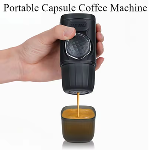 Machine à café à capsules manuelle de petite taille, sans alimentation électrique, pour la maison et l'extérieur, 100 ml, machine à expresso portable, cafetière de voyage - Product Image 2