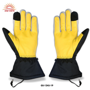 Guantes Calefactables Unisex con Batería de 7.4V y 3 Niveles de Calor Ajustables para Deportes de Invierno al Aire Libre y Motociclismo - Product Image 4
