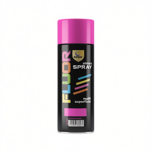 Fluorescent Pink Spray 200ml Multi Surface Paint Rosa Flor - Product Image 1