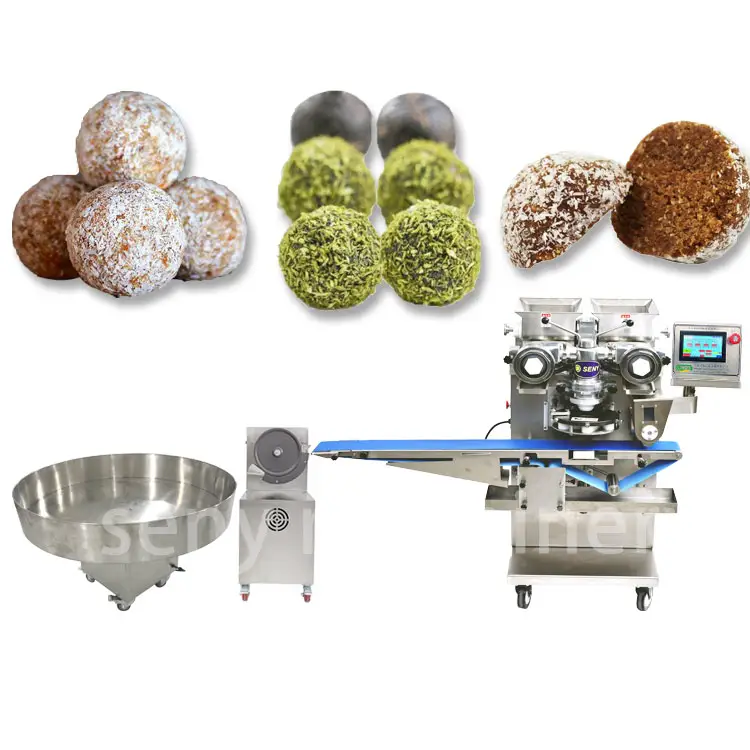 Seny Automatic Energy Protein Ball Machine Bliss Roller Coconut Rounder Tamarind Maker Date Ball Making Machine