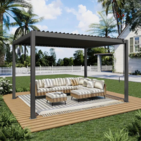 Pergola en aluminium directement de l'usine, prix abordable, pergola autoportante en aluminium, profilés d'extrusion en aluminium pour pergola extérieure