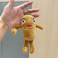 Jouets en peluche Mini Italiano Brainrot en gros, figurines d'action Tungtungtung Sahur, animaux en peluche doux, pendentif porte-clés