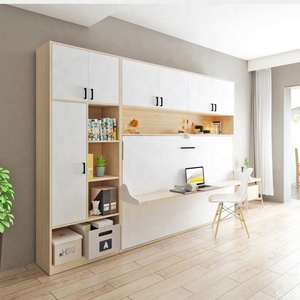<span class=keywords><strong>Letto</strong></span> a Scomparsa Orizzontale <span class=keywords><strong>per</strong></span> Ufficio e <span class=keywords><strong>Piccoli</strong></span> <span class=keywords><strong>Spazi</strong></span> Domestici, <span class=keywords><strong>Letto</strong></span> a Muro Salvaspazio con Armadio Contenitore - Product Image 3