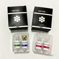 Étiquette autocollante imperméable résistante aux basses températures pour flacons en verre de laboratoire de 3 ml, 5 ml, 10 ml, conception pour peptides