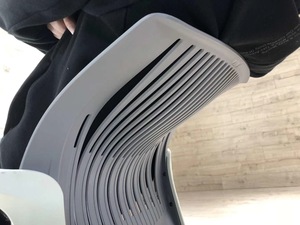 <span class=keywords><strong>Chaise</strong></span> de bureau ergonomique pivotante multifonctionnelle, en <span class=keywords><strong>EVA</strong></span>, avec bras à mi-dossier, meuble d'étude - Product Image 6
