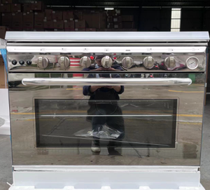 En stock : Cuisinière à <span class=keywords><strong>gaz</strong></span> 4 feux et électrique 2 feux, four électrique vertical connecté <span class=keywords><strong>de</strong></span> 900 mm <span class=keywords><strong>de</strong></span> large <span class=keywords><strong>avec</strong></span> plaques <span class=keywords><strong>de</strong></span> <span class=keywords><strong>cuisson</strong></span> - Product Image 4