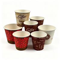Gobelets à café en papier ondulé biodégradables de 8 oz, 12 oz, 16 oz avec couvercles, gobelets en papier kraft à emporter