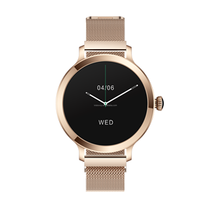 Montre intelligente Lady Fitness 1.19 \ "Amoled Screen BT Call Heart Rate SpO2 Tracking Menstrual Period Monitoring Stainless Steel for - Product Image 6