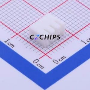B2012H-3P Housing (Wire-to-Board / Wire-to-Wire) P=2mm Connector ( Jack Structure: 1x3P )( Pitch: 2mm )( Number of Rows: 1 ) - Product Image 2