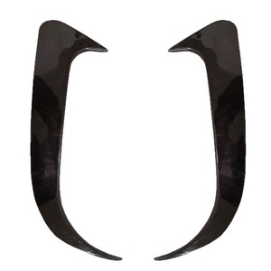 Rear Bumper Canard For Mercedes-Benz W117 CLA 2014-2019 Sport Edition Glossy Black ABS Wing Shaped Spoiler - Product Image 3