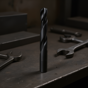 Foret hélicoïdal HSS 14 mm, longueur 160 mm, série courte, revêtement noir, pour perçage du métal - Product Image 3