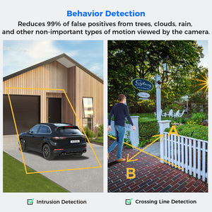 Hiseeu 5MP rilevamento del veicolo audio bidirezionale Cctv Set sistema di allarme telecamera di sicurezza esterna sistemi di sorveglianza Ip a <span class=keywords><strong>16</strong></span> canali - Product Image 3