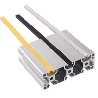 Fente décorative en T 6 8 10mm Bande de couverture en plastique PVC PP multicolore