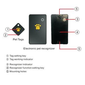 Balise électronique pour animaux de compagnie RFID, capteur intelligent pour chien et chat, pour <span class=keywords><strong>porte</strong></span> automatique <span class=keywords><strong>coulissante</strong></span> ou battante - Product Image 2