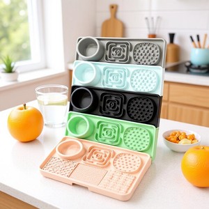 <span class=keywords><strong>Tappetino</strong></span> Multifunzione in Silicone <span class=keywords><strong>per</strong></span> <span class=keywords><strong>Cani</strong></span> e Gatti, Anti-Ingozzamento, con Funzione Slow Feeder e Puzzle, Ciotola Distrazionale con Ventosa <span class=keywords><strong>per</strong></span> Alimenti - Product Image 2