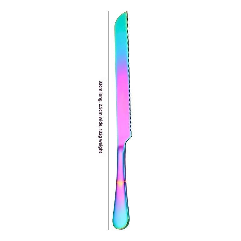 [Extra Long] Iridescent - Couteau à gâteau