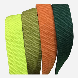 Chất lượng cao tùy chỉnh kích thước màu vải ruy băng polyester bông vải cho túi vành đai - Product Image 2