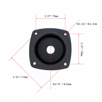 Interrupteur d'arrêt d'urgence pour groupe électrogène Base Nylon Housse de protection externe Arrêt d'urgence Faible bruit Surface d'arrêt d'urgence