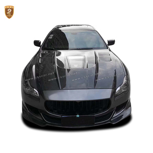 Prezzo di fabbrica in fibra di carbonio cofano auto paraurti anteriore del corpo kit per <span class=keywords><strong>maserati</strong></span> - Product Image 2