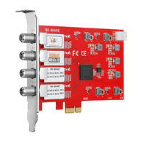 Carte tuner TV satellite numérique TBS6904SE DVB-S2 Quad Tuner PCIe pour PC