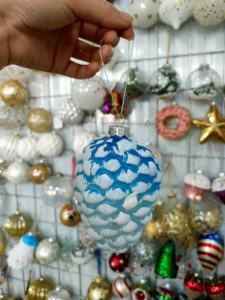 Op maat gemaakte groothandel plastic kerstbedelset, bedels voor op de kerstboomversiering - Product Image 5