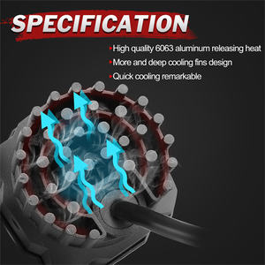 แสงสีขาว2.6นิ้ว2ชิ้น54W พื้นผิวลำแสงแคบติดตั้งบนพื้นผิวไฟ LED ทำงานขับรถทรงลูกบาศก์ - Product Image 4