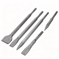 Pour accessoires professionnels : Ensemble de 11 forets et burins SDS-Plus mixtes pour marteau perforateur, mandrin SDS (pour le perçage du béton et de la maçonnerie)