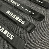 Nouveau produit Bande de protection de seuil de porte d'accessoires intérieurs en fibre de carbone pour Mercedes Benz