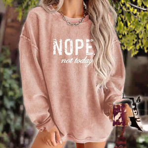 Sudadera Unisex Personalizable de Punto Texturizado, Informal, Ecológica, Holgada, con Estampado, Estilo Invernal, Forrada, Antiencogimiento, para Jóvenes - Product Image 2