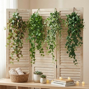 Plantes suspendues artificielles pour les chemins, plantes de lierre, fausses vignes suspendues en plastique pour les murs, la maison, le jardin, la salle de mariage, décorations de mariage. - Product Image 2