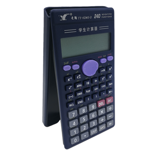 TY-82MS-calculadora científica con pantalla LCD de 2 líneas, Estuche Duro protector con 240 funciones, 10 + 2 dígitos - Product Image 5