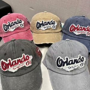 Gorra de Béisbol Vintage de Alta Calidad para Hombre, 6 Paneles, Perfil Bajo, Visera Curva, Estilo Desgastado, Gorras Deportivas con Logotipo Bordado en 3D Personalizado - Product Image 2