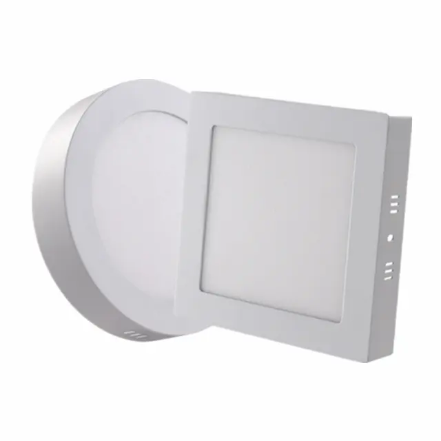 PF0.9 smd 2835 6w 12w 18w 24w round square surface mounted dimmable LED panel light downlight emergency dc 12v 24v 36v 85v PIR