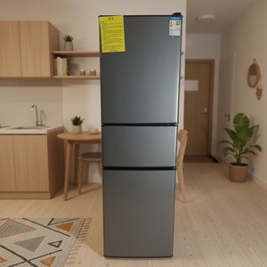 238L Large Capacity Three-Door Household <b>Refrigerator</b> With Compressor for Hotels 238l 238l - Product Image 5