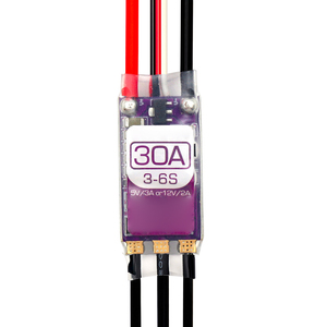 Controlador de velocidad sin escobillas Blheli-32 de 20A 30A 40A 50A ESC 3-6s para aeronaves RC, multicópteros y coches RC - Product Image 4