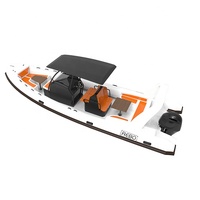 Deluxe 28ft Rhib 860 Rigid Aluminium RIB Double Coque Orca Hypalon/PVC Bateaux Gonflables