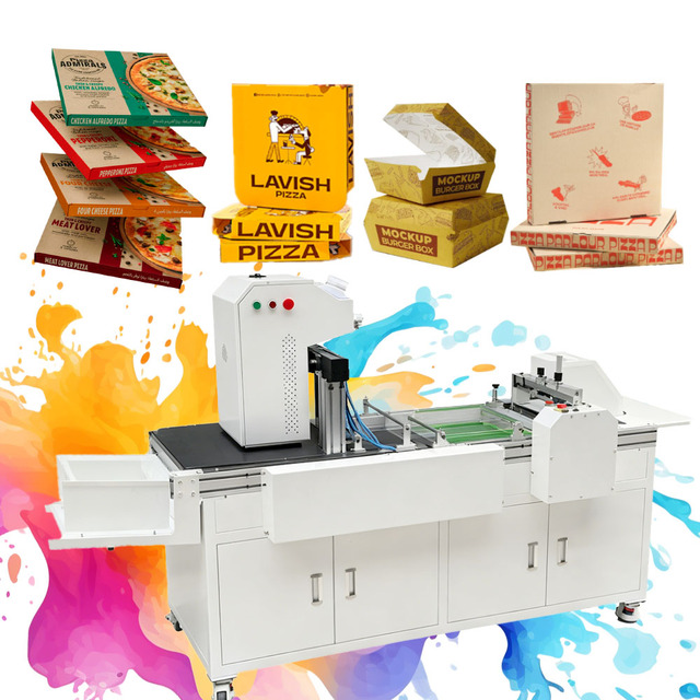 Industrial Single Pass Digital Carton Printer High Speed Corrugated Box Inkjet Printing Machine
