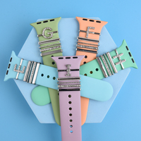 Nouvelle arrivée anneau décoratif pour bracelet de montre bracelet de montre accessoires de bracelet de montre breloques pour bracelet iWatch