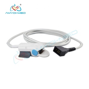 Cables Médicos Amydi-med para Sensor de SpO2 Reutilizable <span class=keywords><strong>NONIN</strong></span> DB9-7P para Adultos, Pediátricos y Neonatos - Product Image 3