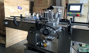 Aplicador automático de etiquetas de Motor PLC de alta velocidad para tarros rotativos latas botellas embalaje de papel de película de cartón preciso 220V - Product Image 5