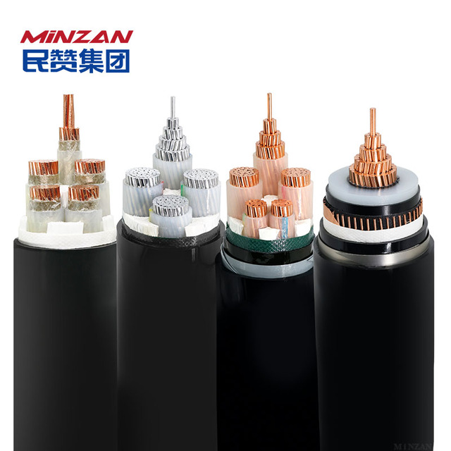 Copper 4 Core Power Cable with XLPE Insulation 25mm/70mm/120mm SWA/STA Armoured for Underground Construction Industrial Building