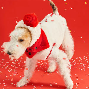 Chaquetas de invierno <span class=keywords><strong>para</strong></span> <span class=keywords><strong>perros</strong></span> Ropa <span class=keywords><strong>para</strong></span> mascotas Año Nuevo Dachshund Chihuahua Cute Fleece <span class=keywords><strong>Perros</strong></span> pequeños Sherpa Coat - Product Image 3