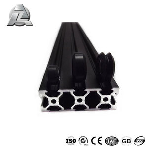 Pièces de cadre d'imprimante 3D, profil en aluminium, fente <span class=keywords><strong>v</strong></span>, guide linéaire - Product Image 3