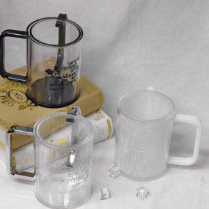 Vaso de acrílico judío para lavado de manos, Netilat Yadayim, para ceremonias judías - Product Image 2